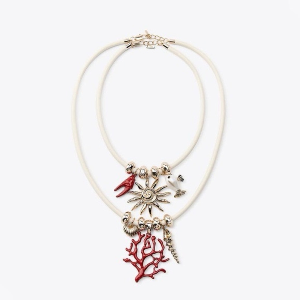 Zara Golden Pack of Two Sea Cord Necklaces